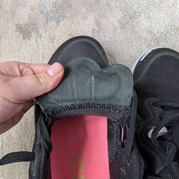 Nike Women's React Miler running shoes, Black Sunset Pulse, size 8.5 - Picture 6 of 9